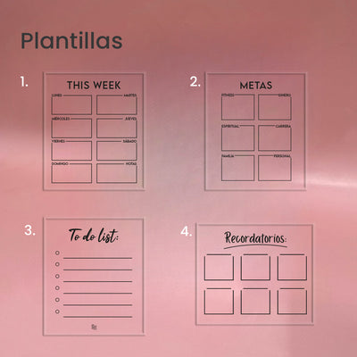 PLANNER DE MESA